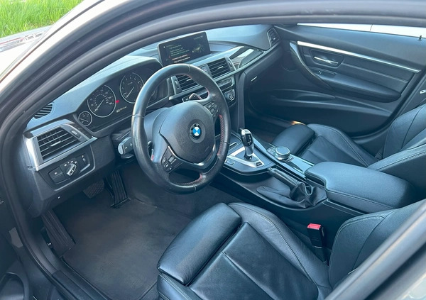 BMW Seria 3 cena 89500 przebieg: 98500, rok produkcji 2018 z Warszawa małe 92
